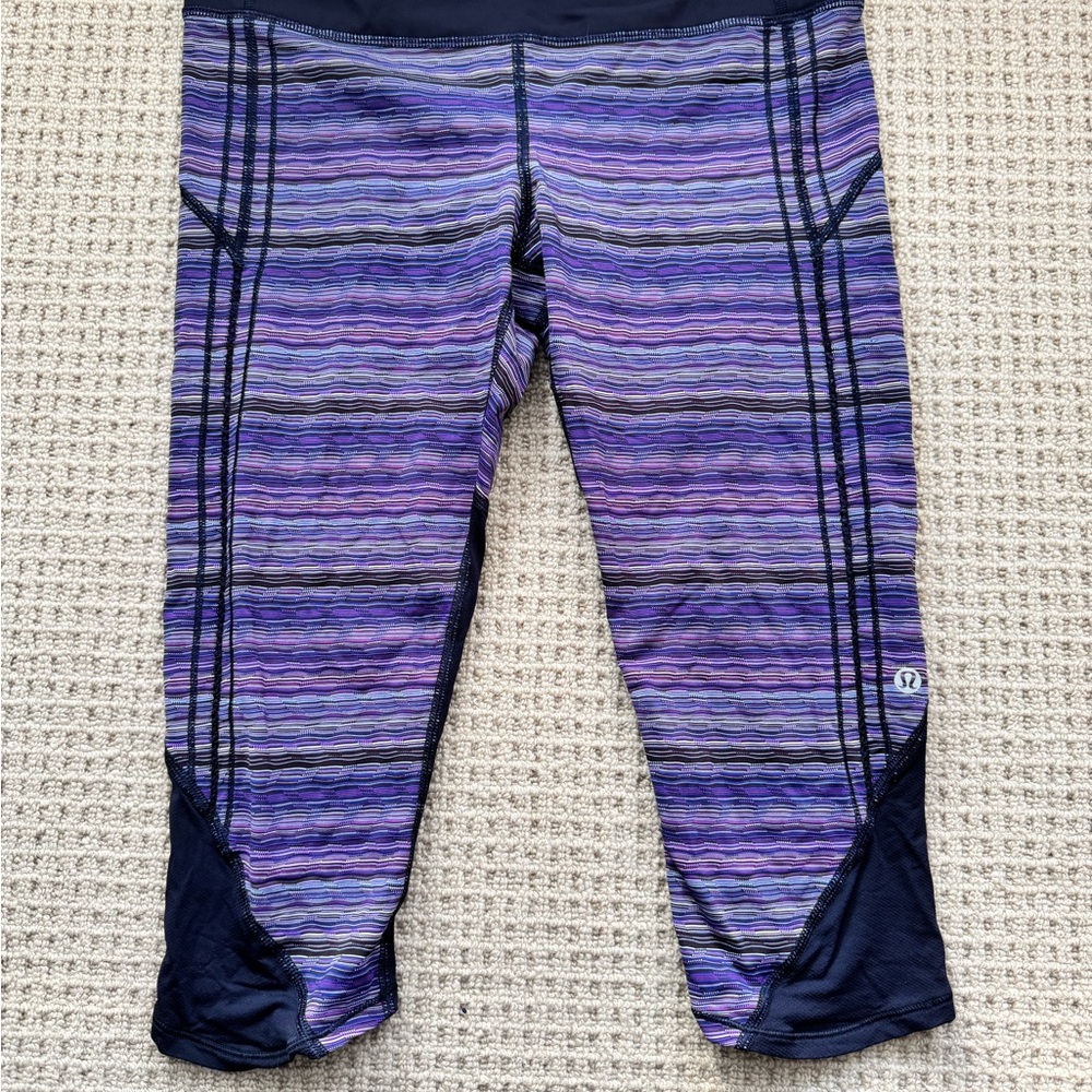 Lululemon cropped leggings size 8